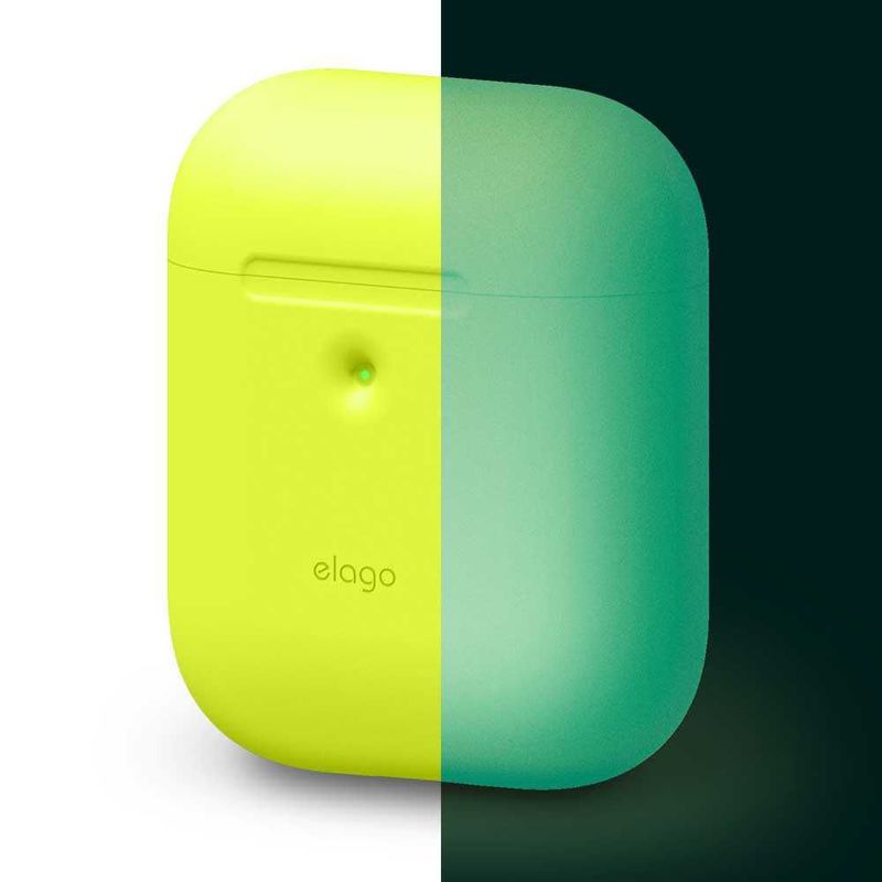 Elago Silicone Case Neon Yellow for AirPods