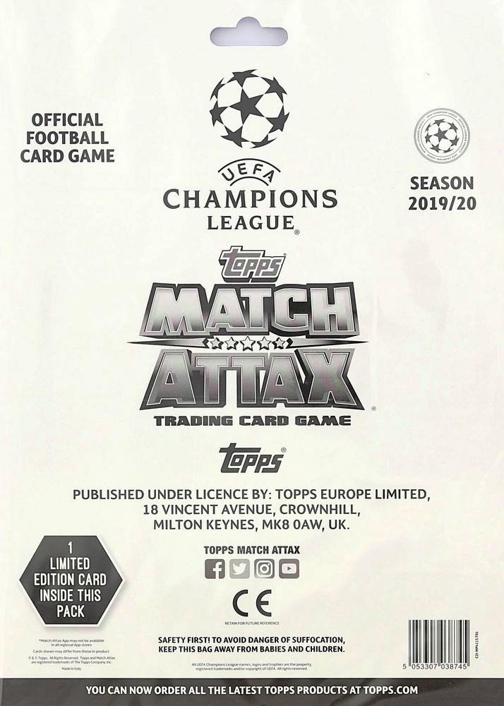 Topps Champion League Match Attax 19-20 Multi Pack
