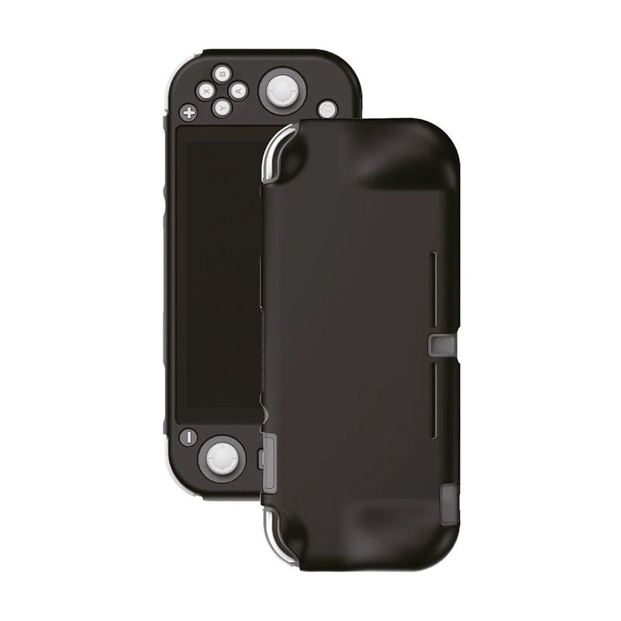 Gamewill Silicone Protective Cover Black with Grip for Nintendo Switch Lite