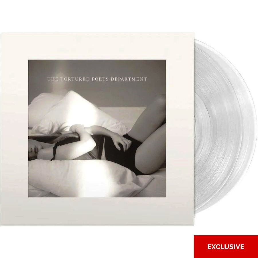 The Tortured Poets Department (includes The Manuscript) (Phantom Clear Colored Vinyl) (2 Discs) | Taylor Swift