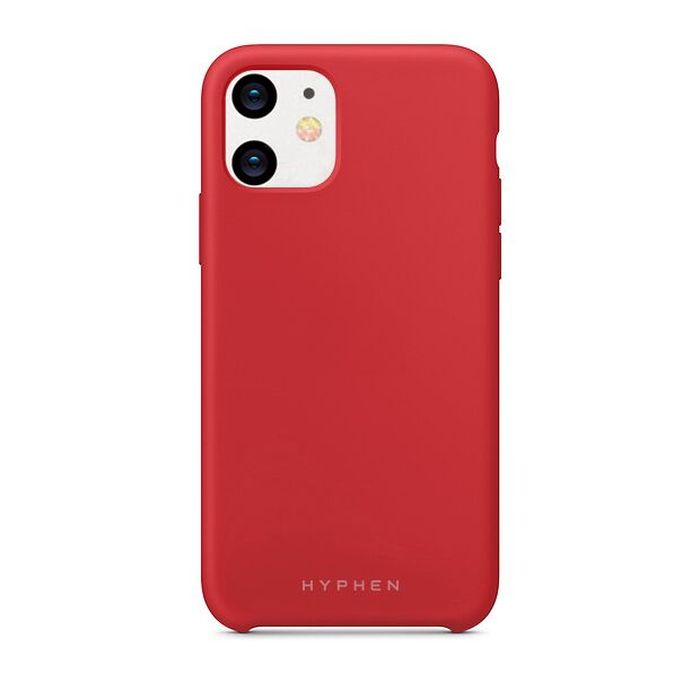 HYPHEN Silicone Case Red for iPhone 11