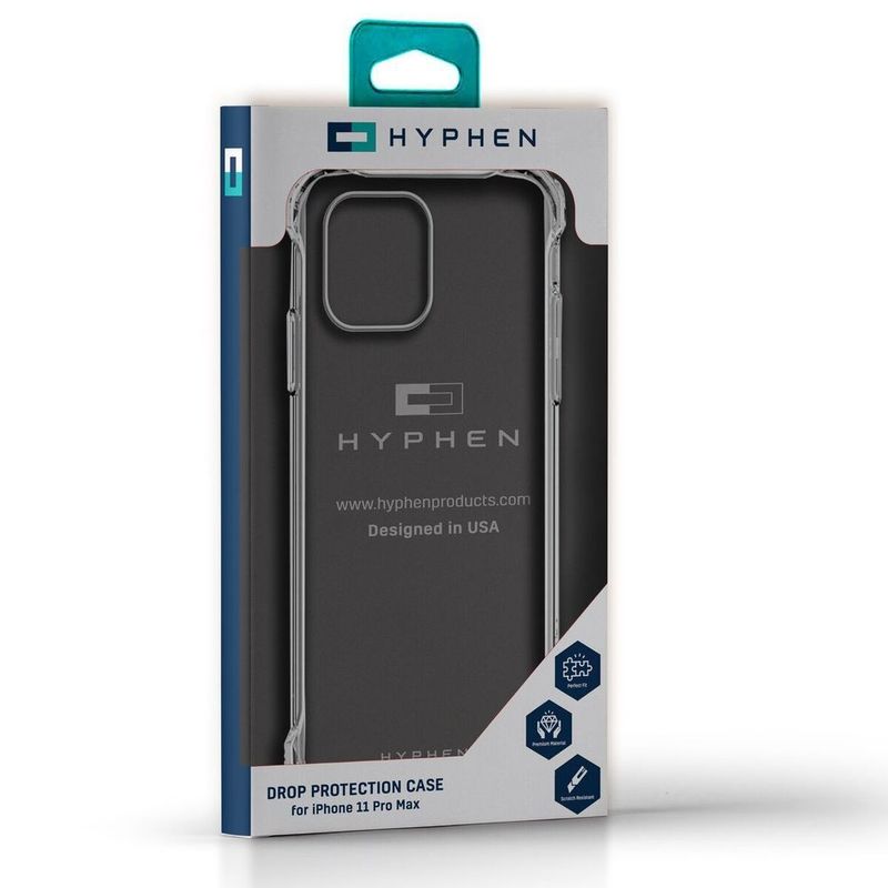 HYPHEN Clear Drop Protection Case for iPhone 11 Pro Max