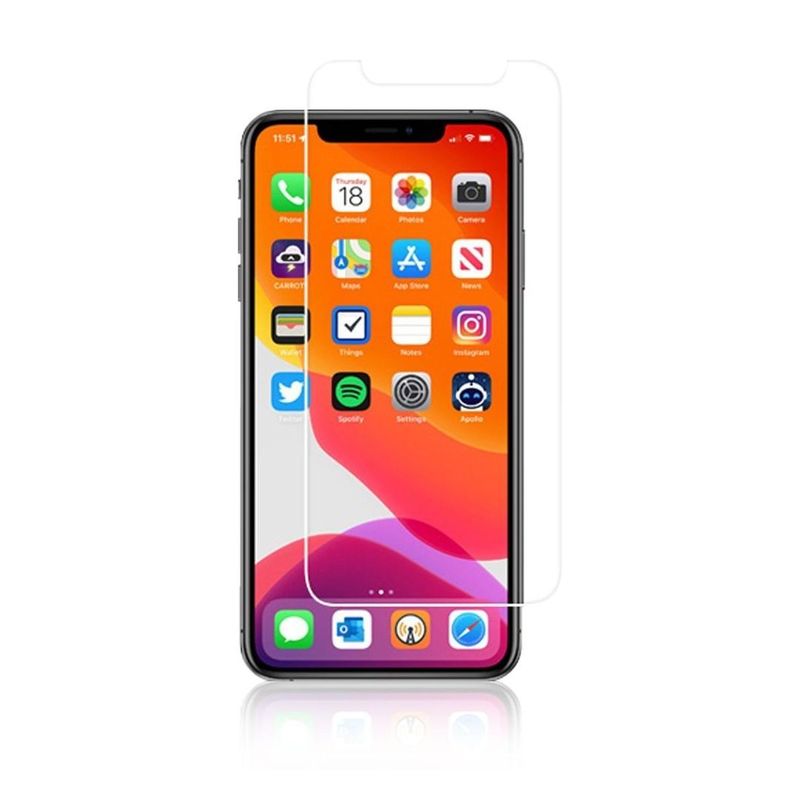 HYPHEN Tempered Glass Case Friendly for iPhone 11 Pro Max