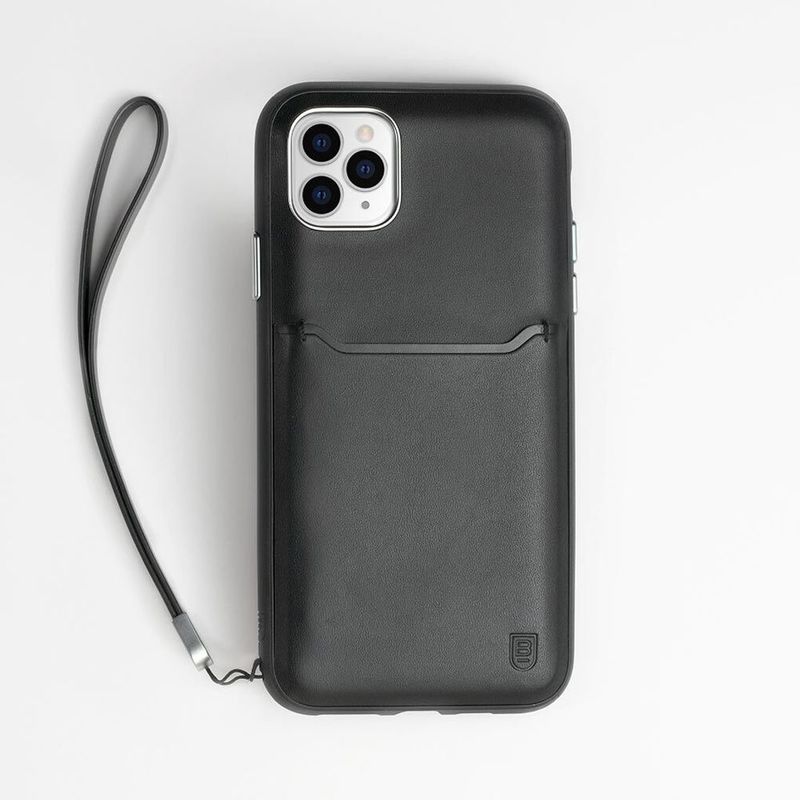BodyGuardz Accent Wallet Case Black for iPhone 11 Pro