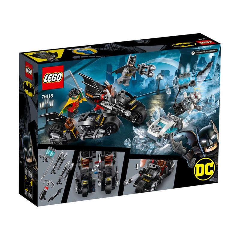 LEGO Super Heroes Mr. Freeze Batcycle Battle 76118