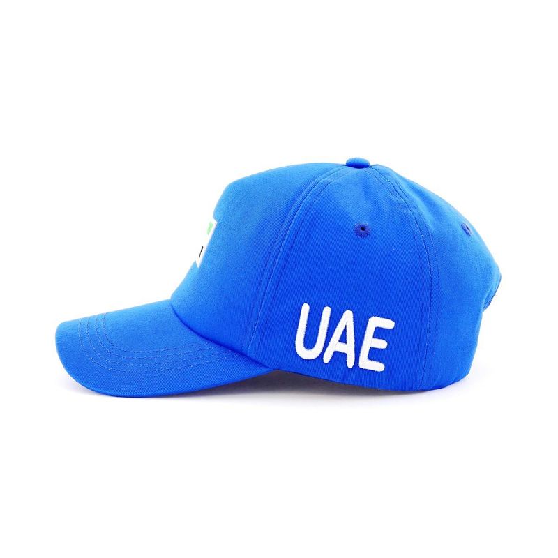 B180 UAE Flag8 Medium Unisex Trucker Cap Blue