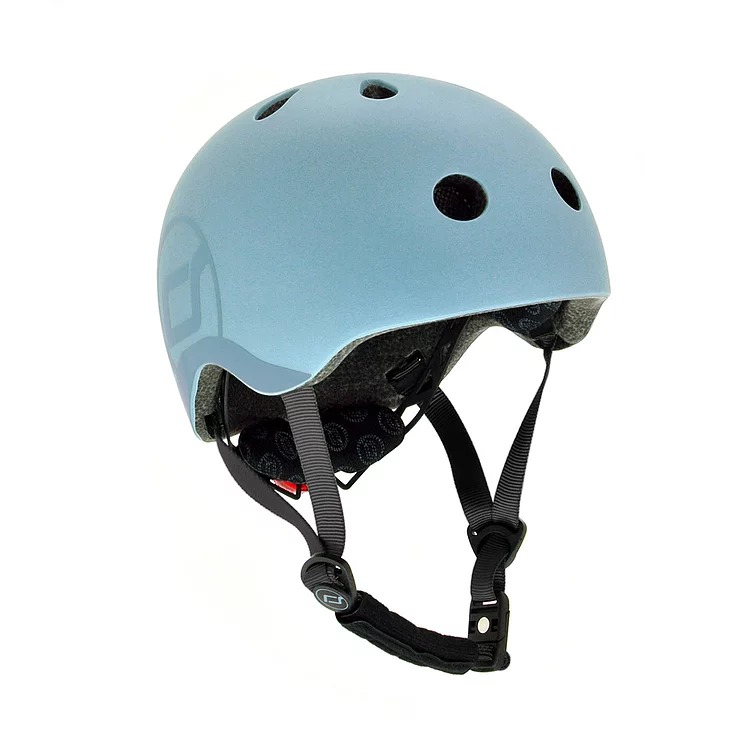 Scoot & Ride Helmet Steel S-M