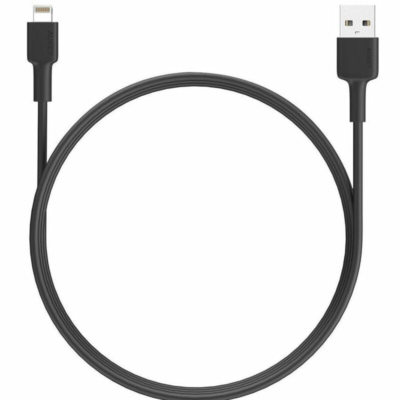 Aukey MFI Lightning 8 Pin Sync And Charging Cable 2M Black