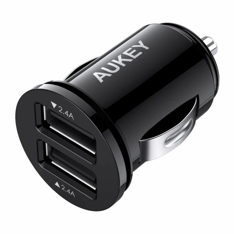Aukey Cc-S1 True Airpower 4.8A Dual Port 24W Car Charger
