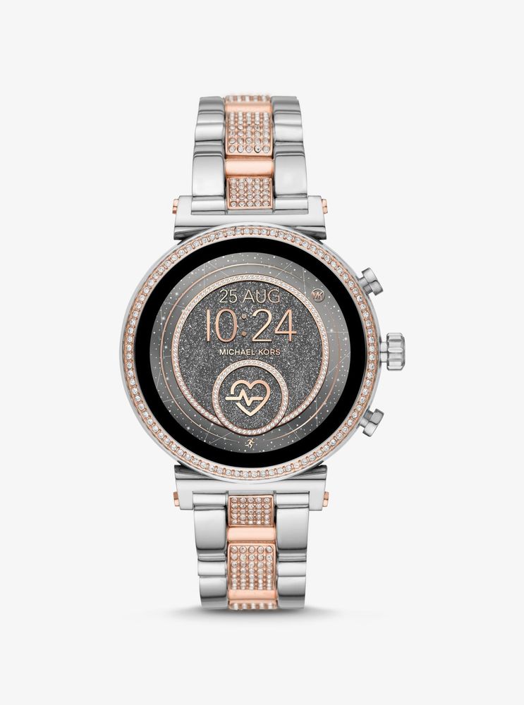 Michael Kors MKT5064 Silver/Gold Smartwatch 41mm (Gen 4)