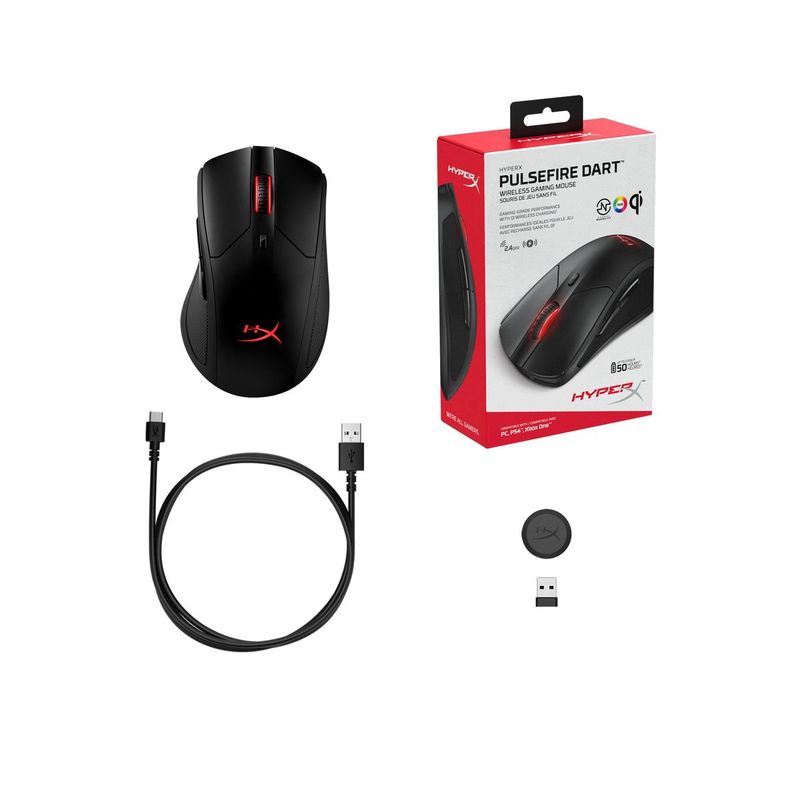 HyperX Pulsefire Dart Wireless Gaming Mouse 16000 Dpi