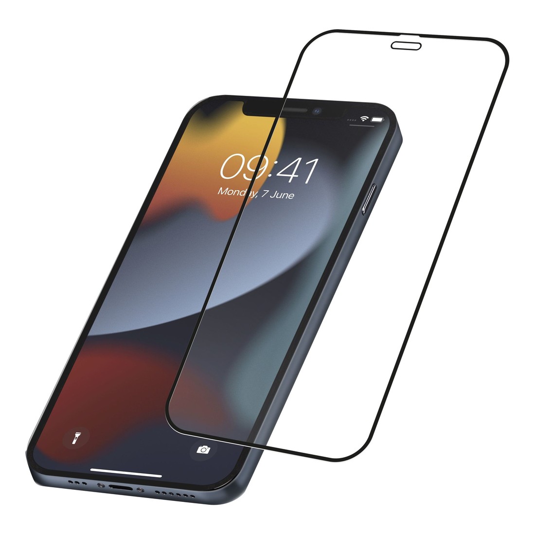 CellularLine Capsule Tempered Glass for iPhone 13 Pro Max