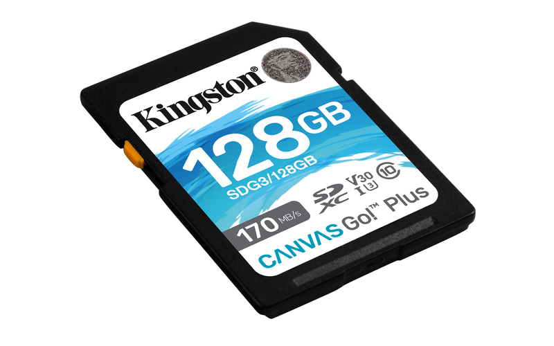 Kingston 128GB Canvas Go Plus UHS-I SDXC Memory Card
