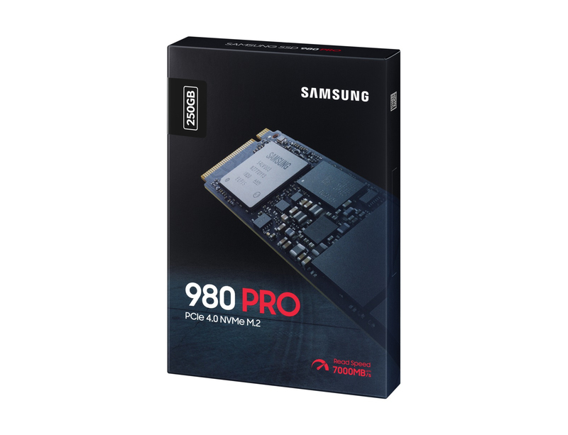 Samsung 980 Pro PCIe 4.0 NVMe M.2 Internal SSD 250GB