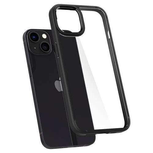 Spigen Crystal Hybrid Case Clear/Black for iPhone 13