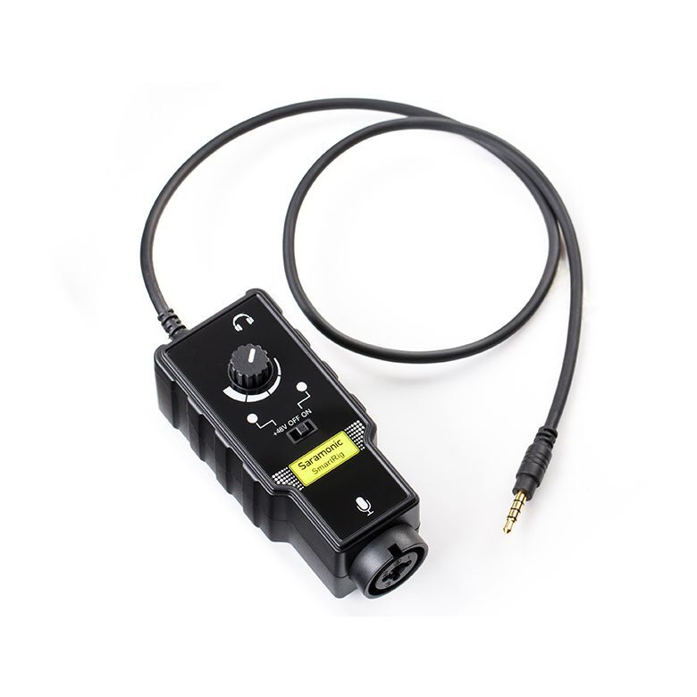 Saramonic SmartRig II Audio Interface with XLR/6.3mm Guitar Interface for iOS/Android Devices