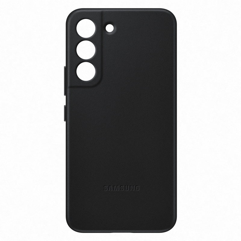 Samsung Leather Cover Black for Galaxy S22