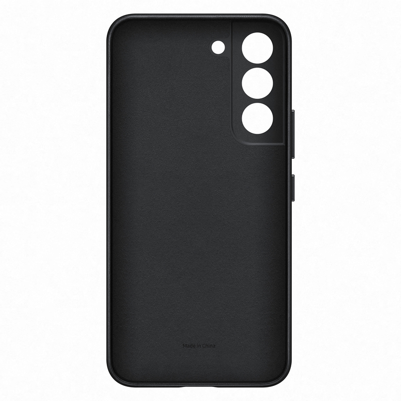 Samsung Leather Cover Black for Galaxy S22