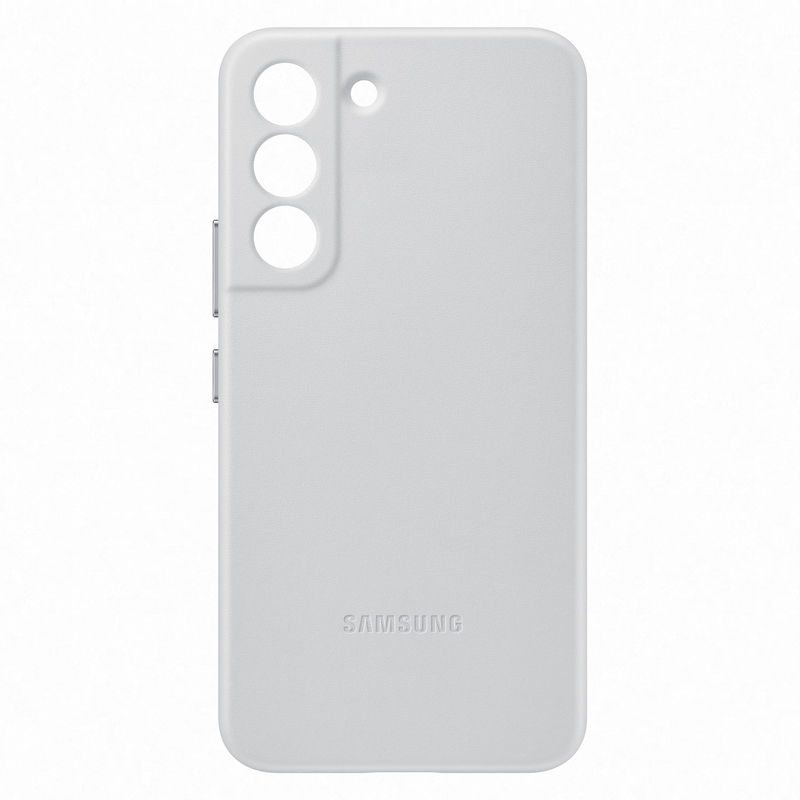 Samsung Leather Cover Grey for Galaxy S22