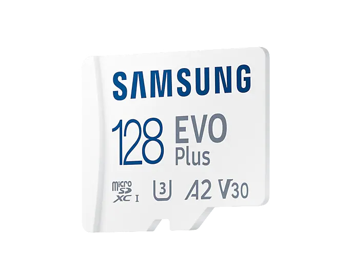 Samsung Evo Plus 128GB microSD with Adapter