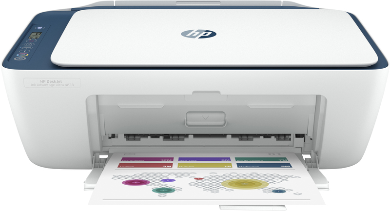 HP Deskjet Ink Advantage Ultra 4828 All-in-One Printer - White