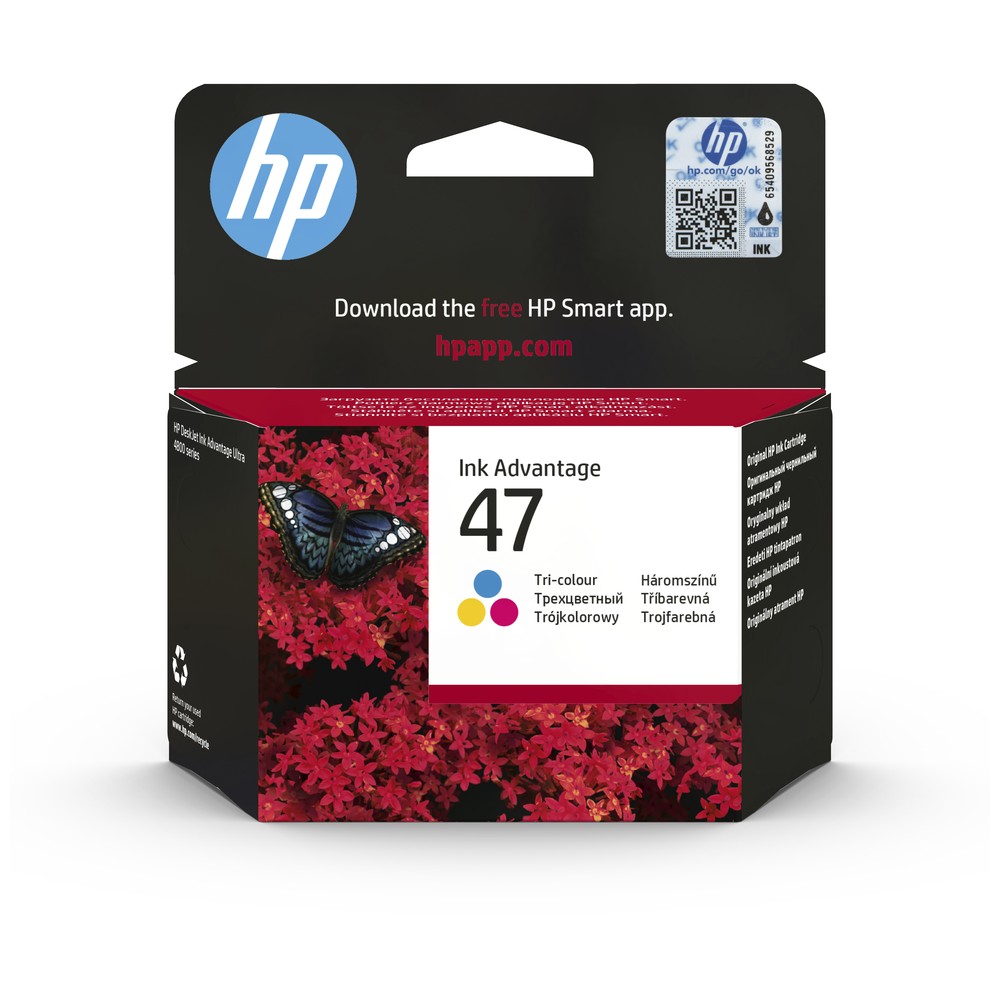 HP 47 Tri-Color Original ink Advantage Cartridge
