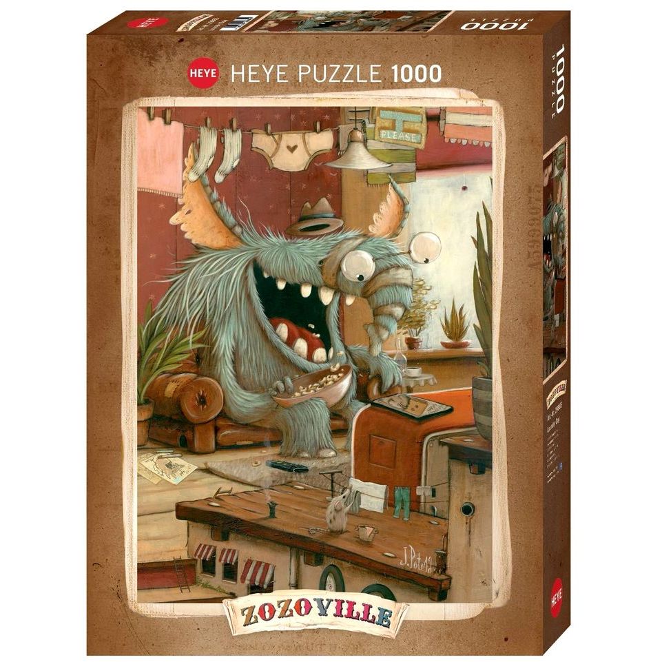 Heye Zozoville Laundry Day Jigsaw Puzzle (1000 Pieces)