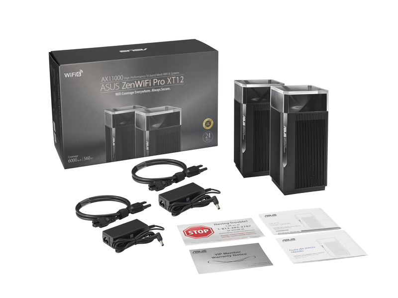 ASUS ZenWifi Pro XT12 Mesh AX11000 Wi-Fi System - Black