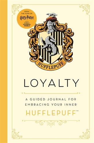Harry Potter Hufflepuff Guided Journal Loyalty | Warner Brothers