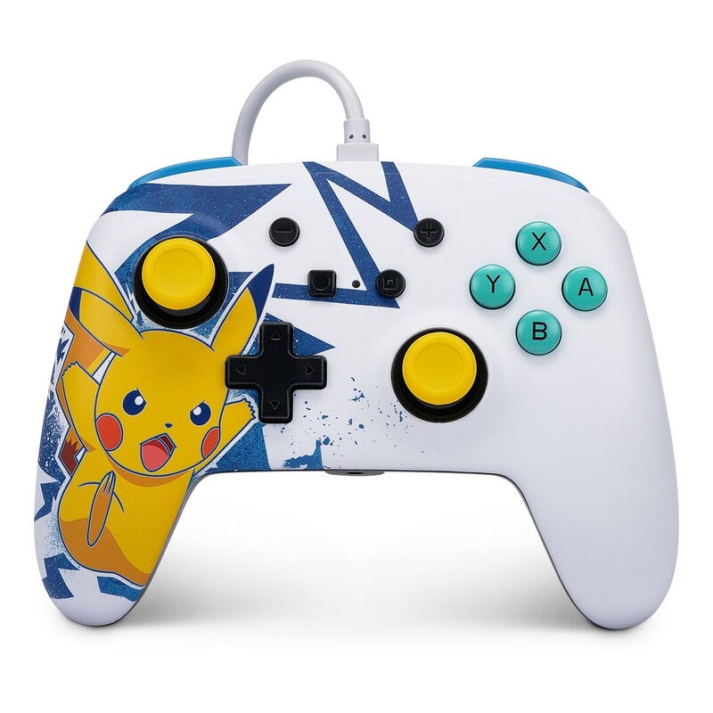 PowerA Enhanced Wired Controller For Nintendo Switch - Pikachu High Voltage