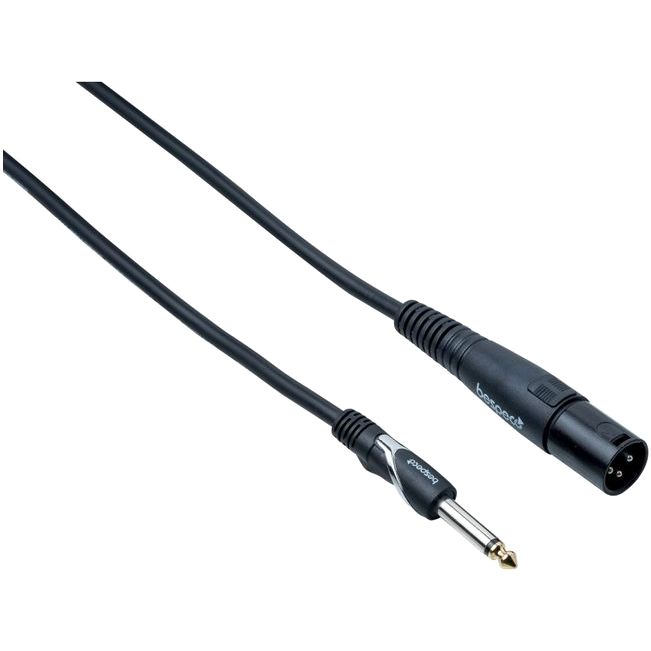 Bespeco HDJM900 XLR-M to JK-M 9M Cable - Black
