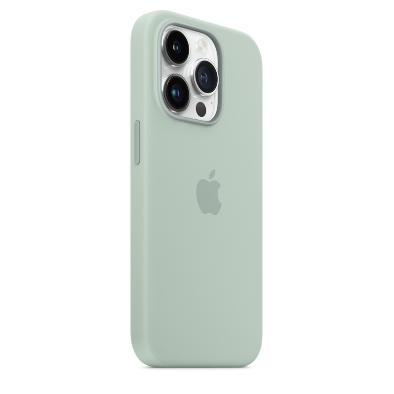 Apple Silicone Case with MagSafe for iPhone 14 Pro - Succulent