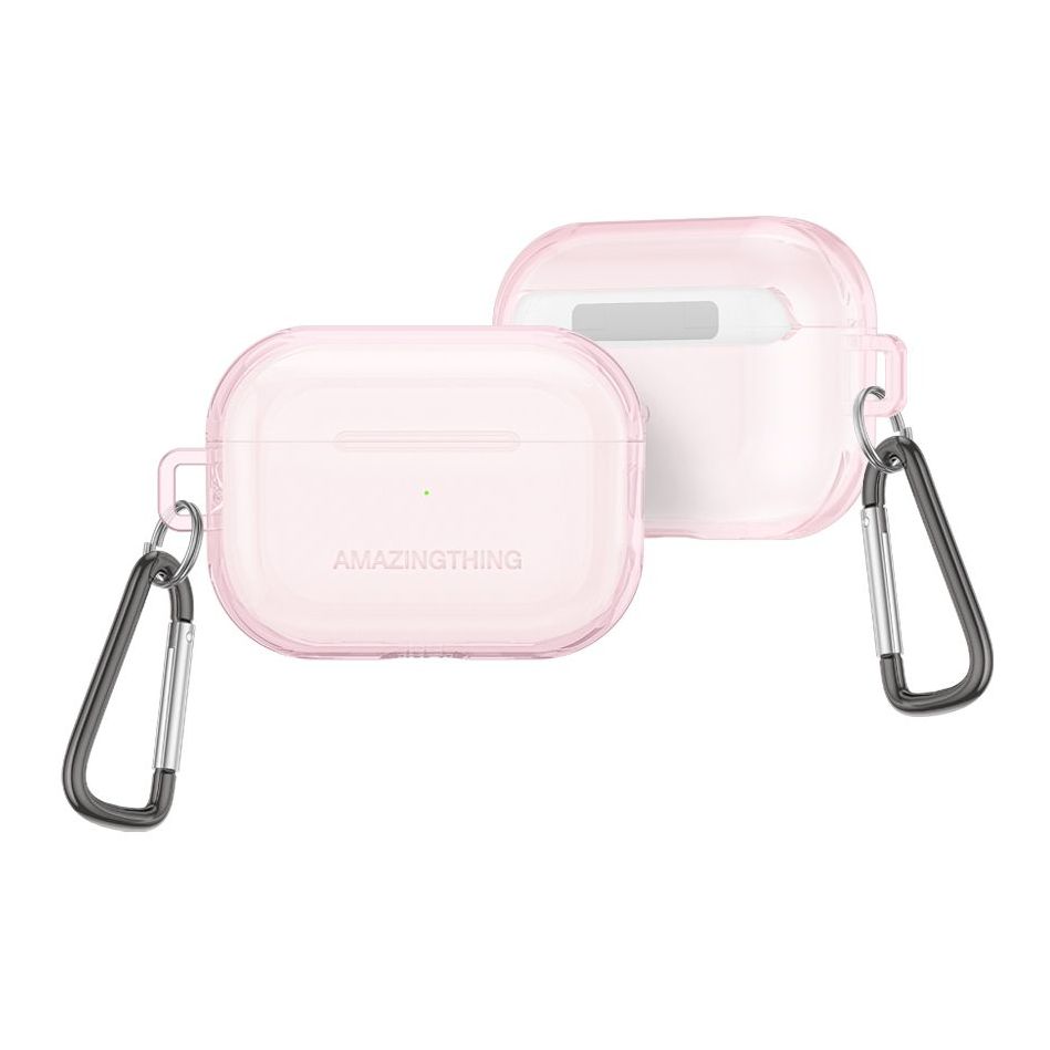 AmazingThing Minimal Case For Airpods Pro 2 (2022) - Pink