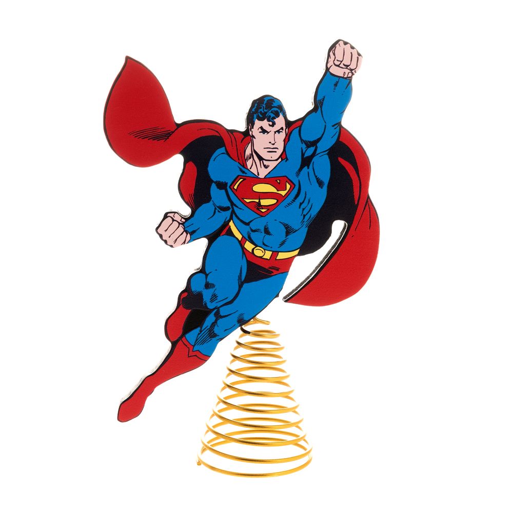 Warner Bros DC Comics Christmas Tree Topper - Superman