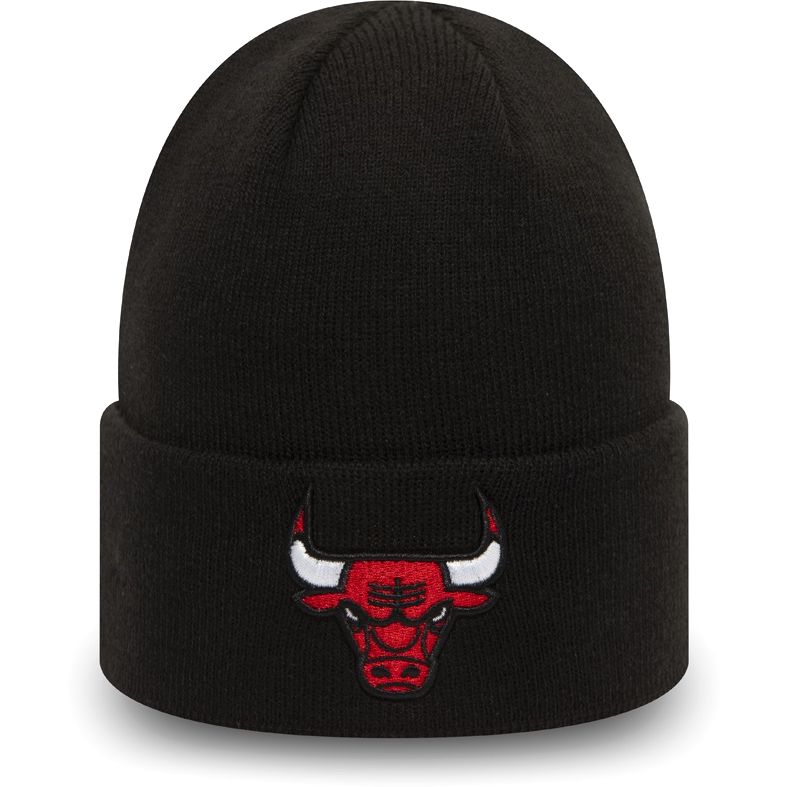New Era NBA Chicago Bulls Cuff Beanie - Black
