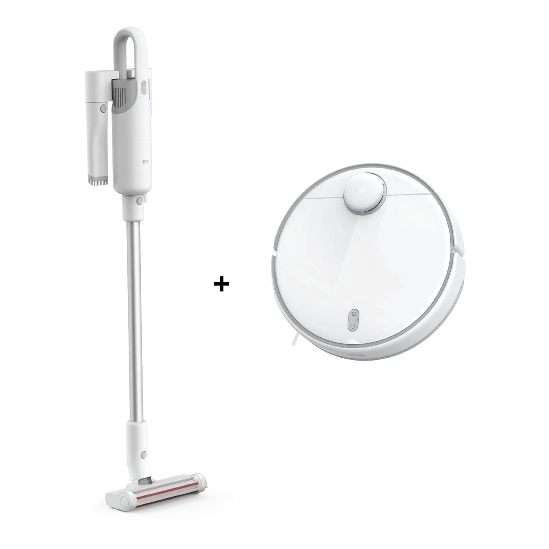 Xiaomi Mi Robot Vacuum-Mop 2 Pro - White + Mi Vacuum Cleaner Light - White (Bundle)