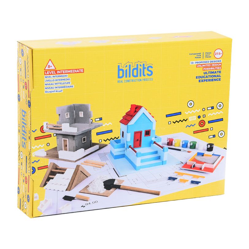 Bildits Home Building Kit - Intermediate (215 Pieces)