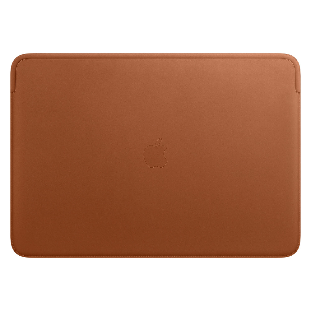 Apple Leather Sleeve Saddle Brown for Macbook Pro 16-Inch