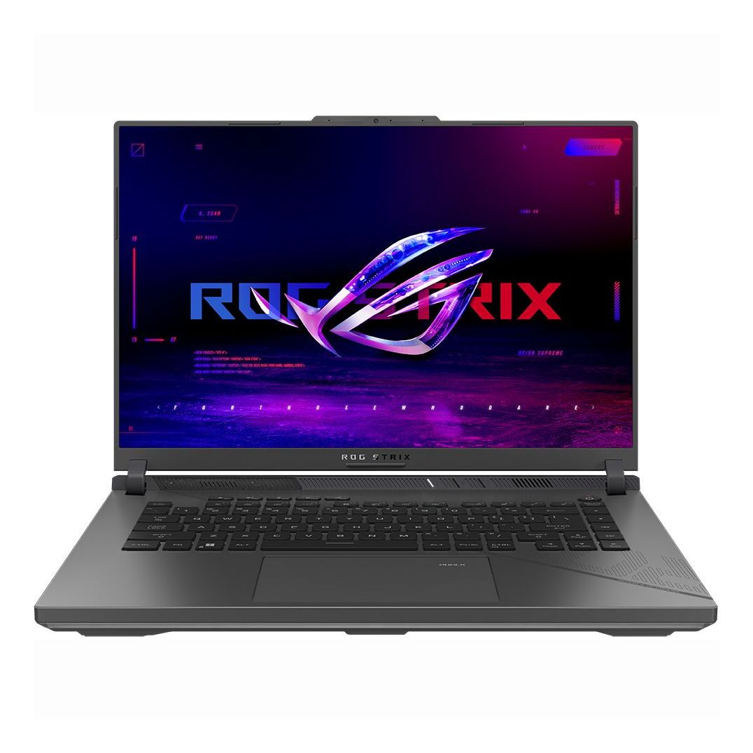 ASUS ROG Strix G16 Gaming Laptop - G614JVR-I9161G - Intel Core i9-14900HX/16 GB/1TB SSD/NVIDIA GeForce RTX 4060 8GB/16-inch QHD+ (2560 x 1600)/165Hz/Windows 11 Home - Eclipse Gray