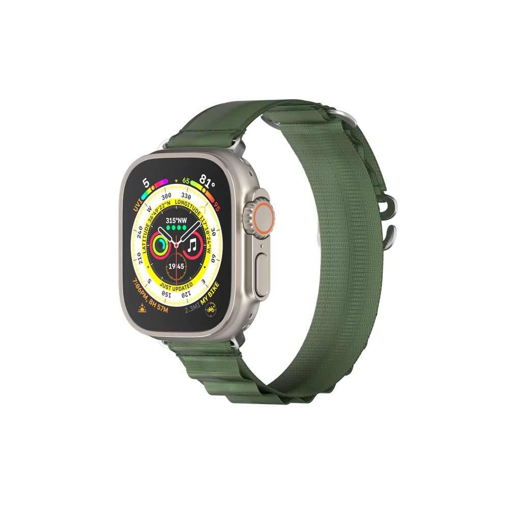 Mageasy Active Sport G-Hook Watch Loop For Apple Watch 38/40/41mm - Green
