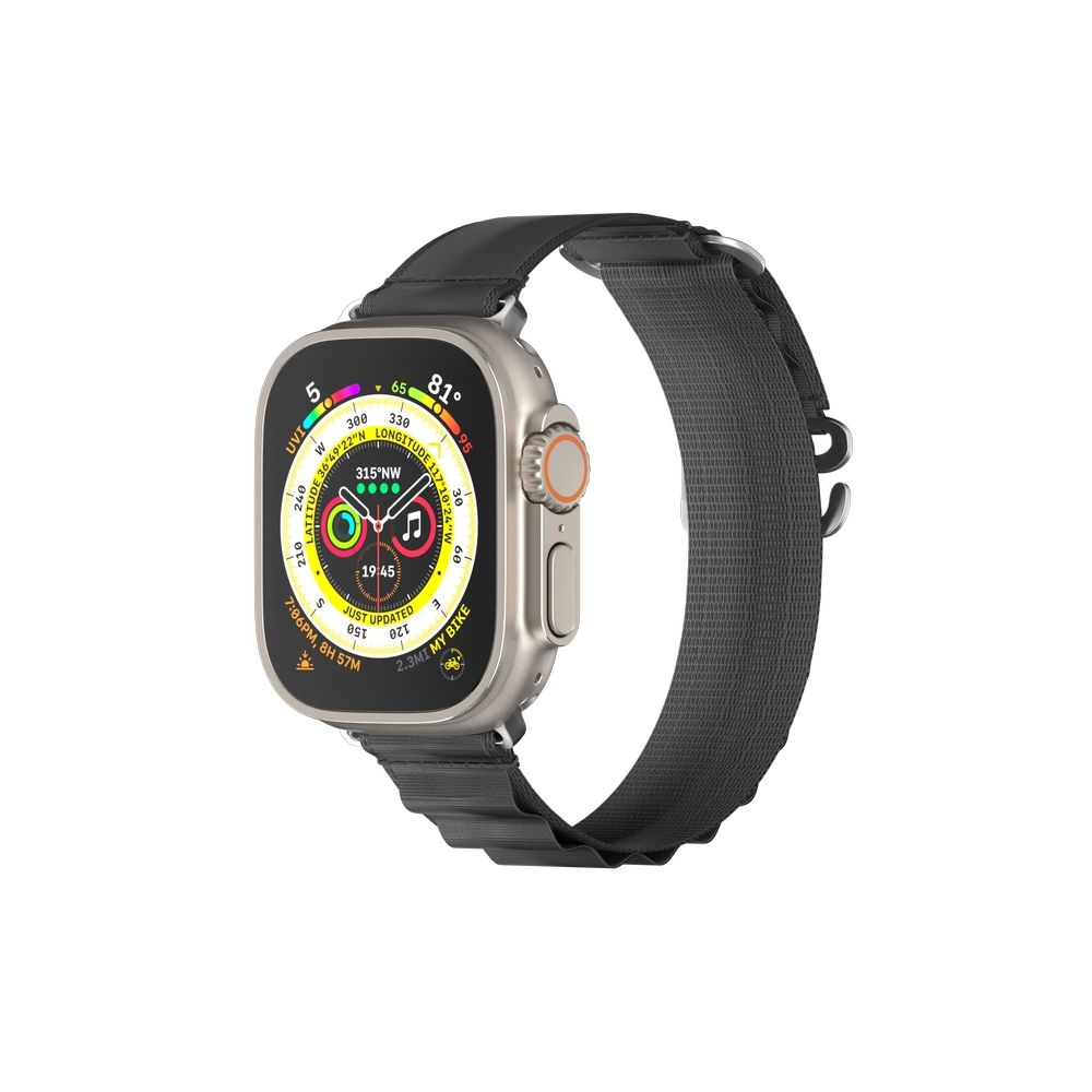 Mageasy Active Sport G-Hook Watch Loop For Apple Watch 38/40/41mm - Black