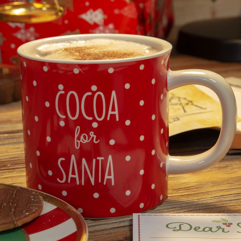Santa Express Santa Gift Set Cookie Plate, Mug & Notepad & Pen