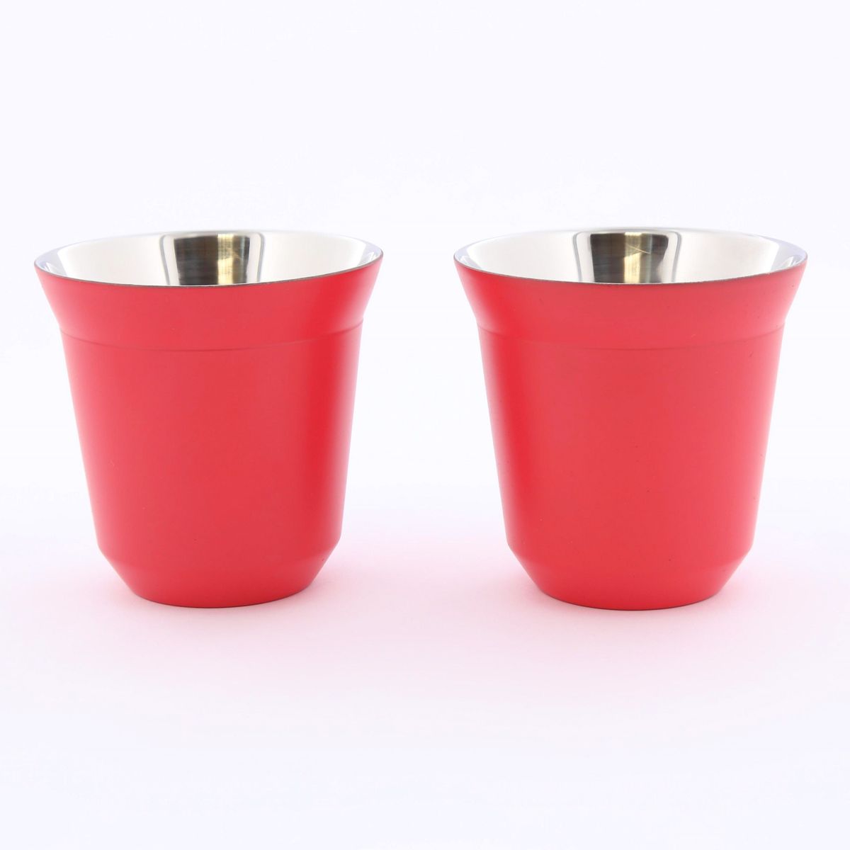 Rovatti Pola Red Stainless Steel Cup 85ml