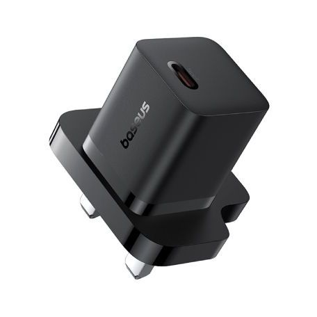Baseus GaN5 Fast Charger(mini) 1 USB-C 30W UK - Black