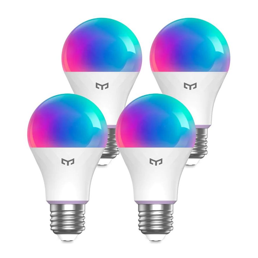 Xiaomi Yeelight Smart LED Bulb W4 Lite - Multicolor (Pack Of 4)