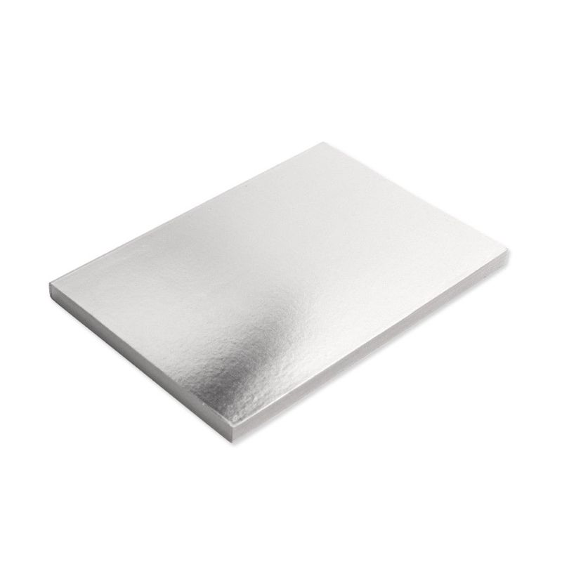 Colourblock Metallic Pewter A5 Notebook