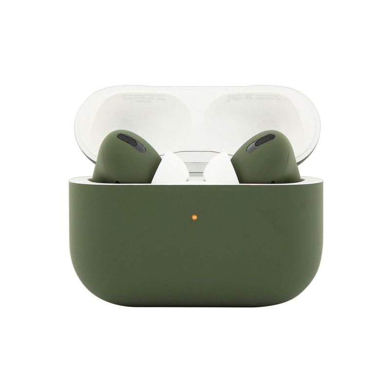 Apple AirPods Pro Pro Noise-Cancelling Earphones with Wireless Charging Case - Matte Green