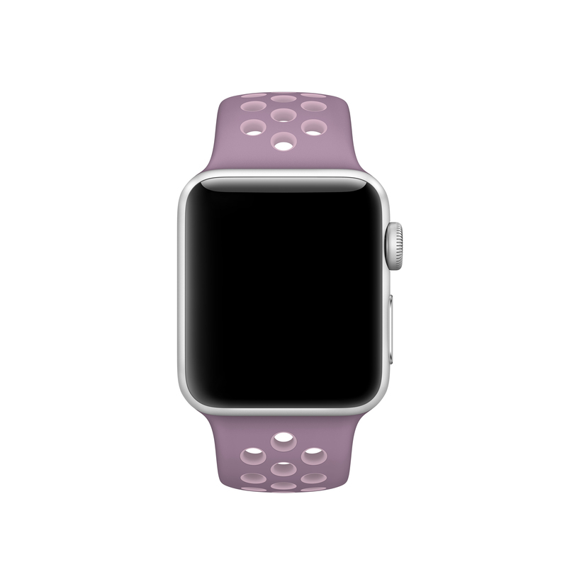 Apple Violet Dust/Plum Fog Sport Band S/M & M/L For Apple Watch Nike+ 38mm (Compatible with Apple Watch 38/40/41mm)