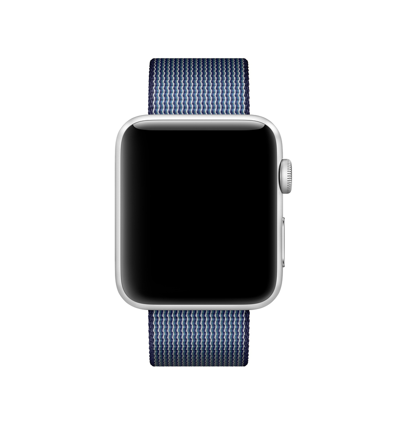 Apple Watch Midnight Blue Woven Nylon 42mm (Compatible with Apple Watch 42/44/45mm)