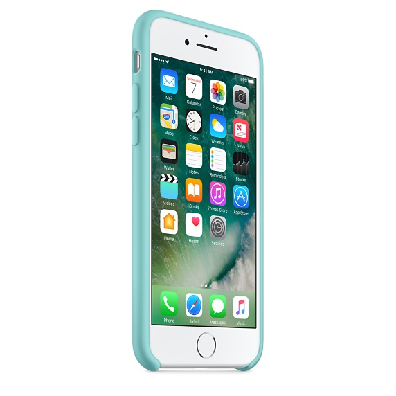 Apple Silicone Case Sea Blue iPhone 8/7